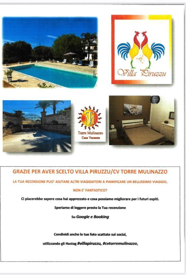 Villa Piruzzu Cv Torre Mulinazzo App P Cinisi Ngoại thất bức ảnh